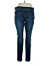 Coco + Carmen Solid Blue Jeans Size XL - photo 1