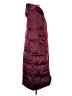 Nap 100% Polyester Burgundy Coat Size S - photo 4