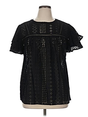 Pleione Short Sleeve Blouse (view 1)