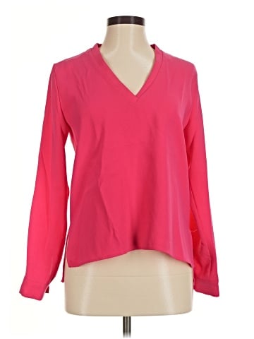 Zara Basic Long Sleeve Blouse (view 1)