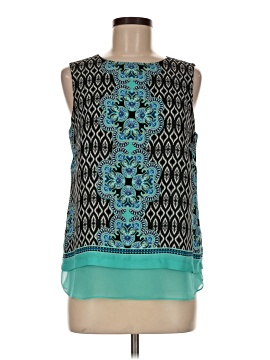 Rose + Olive Sleeveless Blouse