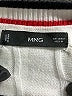 MNG Stripes White Ivory Pullover Sweater Size M - photo 7