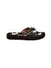 Coach Brown Flip Flops Size 7 - photo 1
