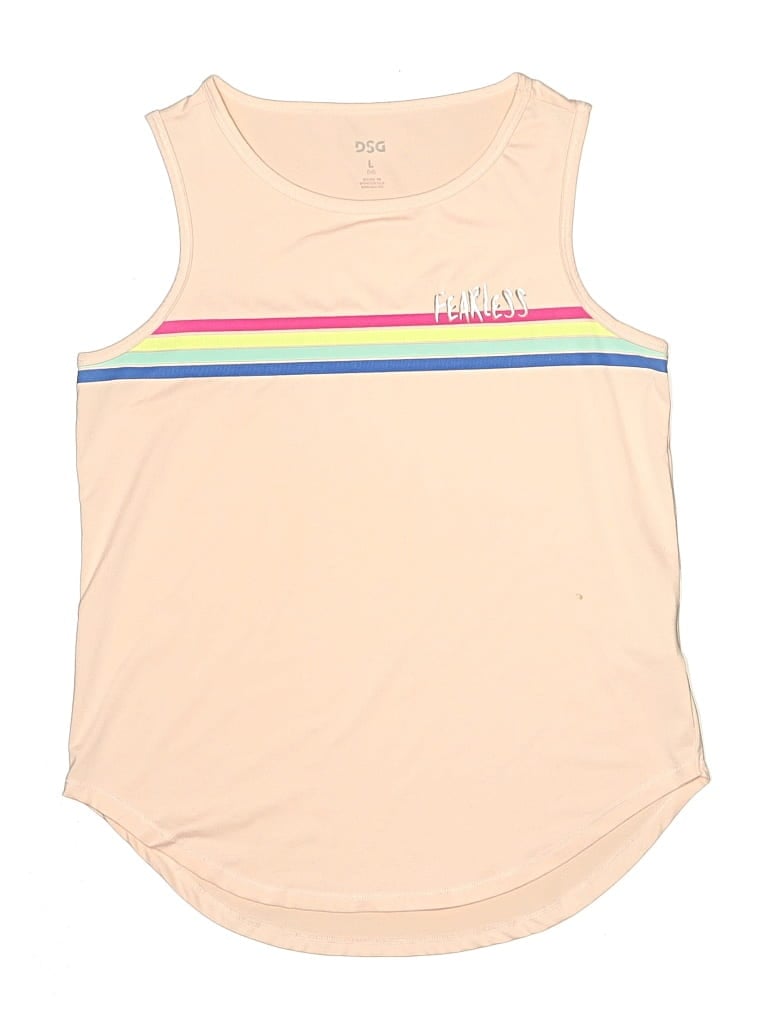 Pre-owned Dsg Kids' Sleeveless T-shirt In Pink