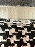 Subdued Houndstooth White Sweater Vest One size - photo 7