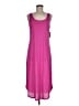 Natori Solid Pink Casual Dress Size M - photo 1