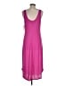 Natori Solid Pink Casual Dress Size M - photo 2