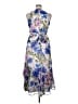 Calvin Klein 100% Polyester Floral Purple Cocktail Dress Size 14 - photo 2