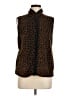 Karen Scott 100% Polyester Brown Sleeveless Top Size M - photo 1