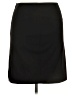 Calvin Klein Solid Black Casual Skirt Size 14 Petite - photo 1