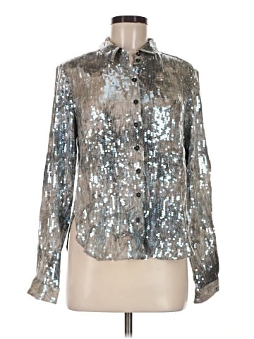 Pilcro Long Sleeve Blouse (view 1)