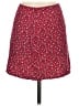 Shein 100% Polyester Hearts Red Casual Skirt Size XS - photo 2