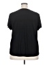89th & Madison Black Short Sleeve Blouse Size 2X - photo 2