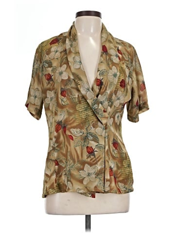 Christie & Jill Short Sleeve Blouse (view 1)