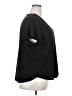 89th & Madison Black Short Sleeve Blouse Size 2X - photo 4