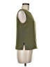 Peter Cohen 100% Silk Green Sleeveless Silk Top Size M - photo 4