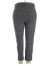 Torrid Plaid Gray Casual Pants Size 3X Plus (3) - photo 2