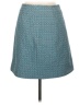 Hutch 100% Polyester Argyle Teal Casual Skirt Size 10 - photo 2