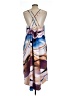 Soma Graphic Blue Casual Dress Size XL - photo 2