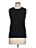 T Tahari Black Sleeveless Top Size L - photo 1