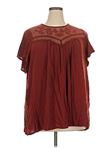 Torrid Short Sleeve Blouse (view 1)