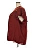 Torrid Burgundy Short Sleeve Blouse Size 3X Plus (3) - photo 5