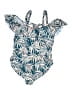 Raisins Print Blue One Piece Swimsuit Size 14W - photo 2