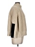 525 America Color Block Tan Turtleneck Sweater Size M - photo 4