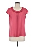 AK Anne Klein 100% Polyester Pink Short Sleeve Blouse Size M - photo 1