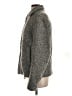 H&M Chevron-herringbone Gray Coat Size S - photo 5