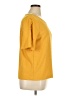 Rose + Olive Yellow Short Sleeve Top Size XL - photo 4