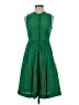 J.Crew 100% Cotton Green Casual Dress Size 0 (petite) - photo 1