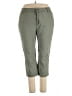 Eddie Bauer Solid Green Casual Pants Size 20 (tall) - photo 1