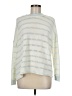 Splendid Stripes Ivory Pullover Sweater Size M - photo 1