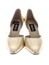 VANELi Metallic Ivory Heels Size 9 - photo 2