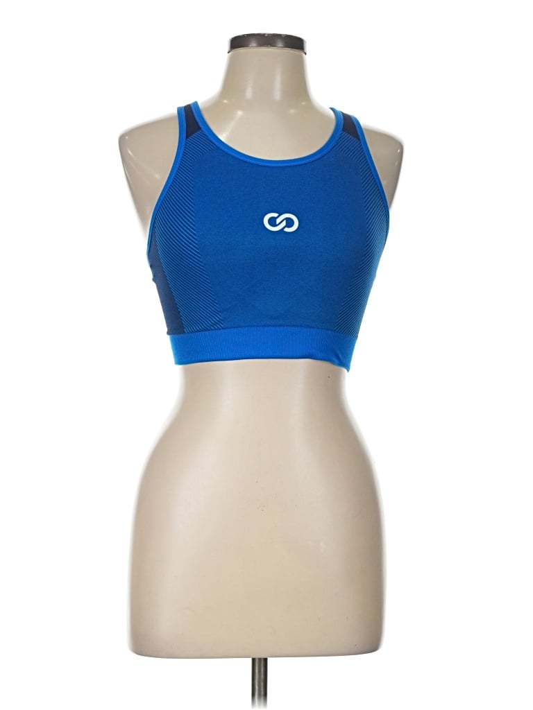 Pre-owned Assorted Brands Sports Bra In Blue