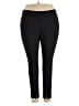 LYS Solid Black Active Pants Size 2X - photo 1