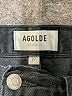 AGOLDE Chevron-herringbone Black Jeans Size 27 waist - photo 7