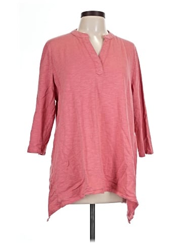 Chico's 3/4 Sleeve T-Shirt (view 1)