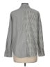Oak & Trellis Stripes Gray Long Sleeve Button-Down Shirt Size M - photo 2
