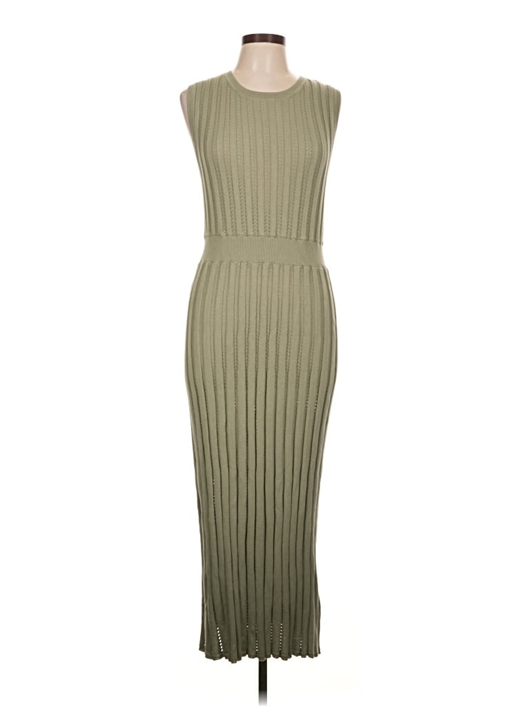 Pre-owned Varley Casual Dress In Green