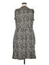 Old Navy Animal Print Gray Casual Dress Size XXL (tall) - photo 2