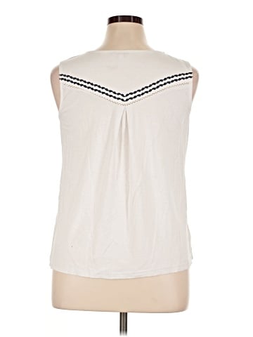 Skies Are Blue Sleeveless Blouse (view 2)