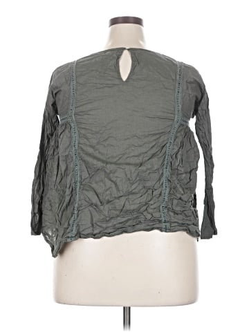 World Market 3/4 Sleeve Blouse (view 2)