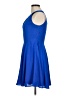 Express Solid Blue Cocktail Dress Size 6 - photo 5