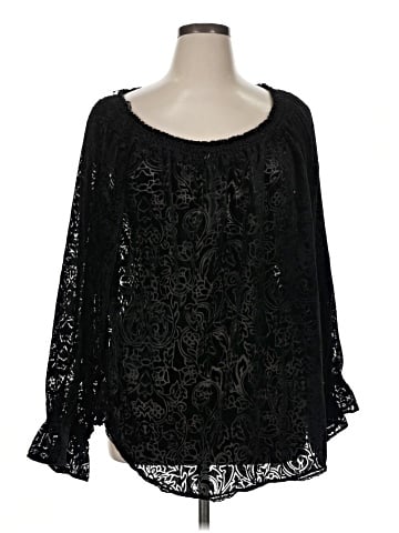 Tantrums Long Sleeve Blouse (view 1)