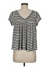 Free People Silver Short Sleeve Top Size M - photo 2