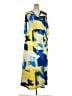Assorted Brands Print Yellow Casual Dress Size 2X - photo 1