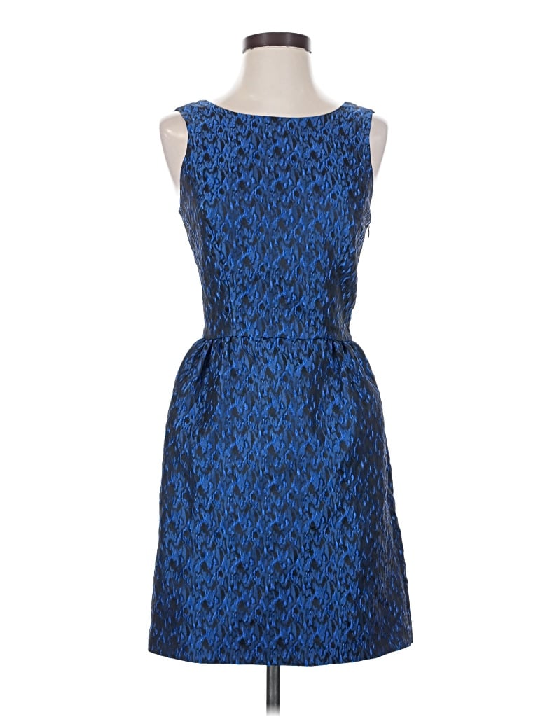 Pre-owned Erin Erin Fetherston Cocktail Dress In Blue