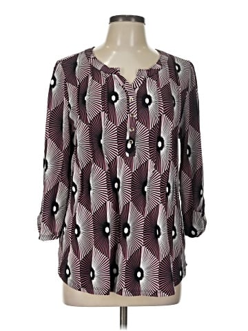 Carolyn Taylor 3/4 Sleeve Blouse (view 1)